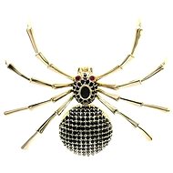 Gaira brož Pavouk 36968 černý - Brooch