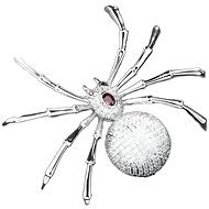 Gaira brooch Spider 36968 white - Brooch