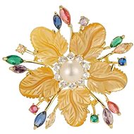 Gaira brooch Flower 33042 - Brooch