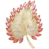 Gaira brooch Golden leaf 33508 - Brooch