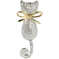 Gaira brooch Cat 32131 silver - Brooch