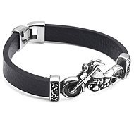 Gaira Leather bracelet Moto 30856 - Bracelet