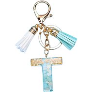 Gaira Blue T keyring and handbag - Keychain