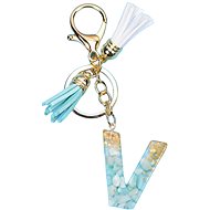 Gaira Blue V keyring and handbag - Keychain