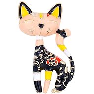 Gaira Brooch Kitty 340036 pink - Brooch