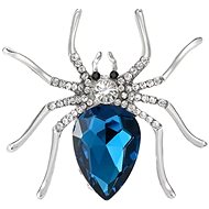 Gaira Brooch Spider 312934 Silver blue - Brooch