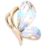 Gaira Butterfly brooch 340125 clear - Brooch