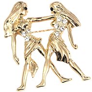 Gaira Brooch Zodiac 340023 Gemini - Brooch