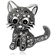 Gaira Brooch Cat 340034 silver - Brooch