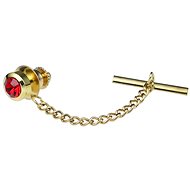 Gaira Tie brooch 340062 red - Brooch