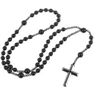Gaira Rosary Hematite - Necklace