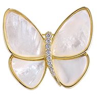 Gaira Pearl Butterfly 31217 - Brooch