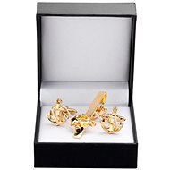 Gaira Cufflinks and tie clip 70912-10 - Set