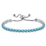 GAIRA 3238 Silver, tyrkysový - Bracelet