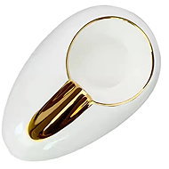 Gaira Cigar Ashtray 8050 White - Ashtray