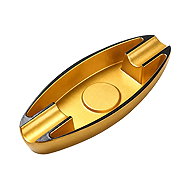 Gaira Cigar Ashtray 8455 Gold - Ashtray