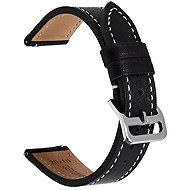GAIRA Watch strap 3408 black 18 mm - Watch Strap