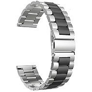 Gaira Watch Strap 3304 Silver - Black 24mm - Watch Strap