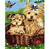 Gaira Puppies M3029 - Painting by Numbers