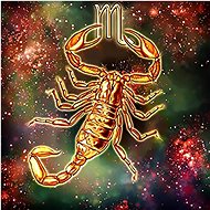 Gaira Zodiac Scorpio M423 - Painting by Numbers