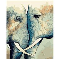 Gaira Elephants M992033 - Painting by Numbers
