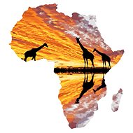 Gaira African Continent M992182 - Painting by Numbers
