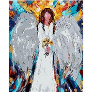 Gaira Angel with flowers M992442 - Painting by Numbers