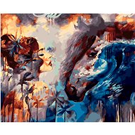 Gaira Girl and horse M992449 - Painting by Numbers