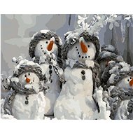 Gaira Snowmen M99396 - Painting by Numbers