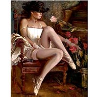 Gaira Lady with hat M1100 - Painting by Numbers