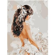 Gaira Girl in dress M1537 - Painting by Numbers