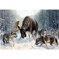 Gaira Moose surrounded by M1457 - Painting by Numbers