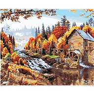 Gaira Mill in the forest M1220 - Painting by Numbers