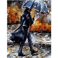 Gaira Man under the Umbrella M301 - Painting by Numbers