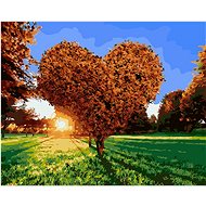 Gaira Heart Tree M1294 - Painting by Numbers