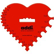 Needle gauge Addi - heart - Template