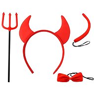 Kruzzel 22140 Set for devils, 4 pieces - Costume Accessory