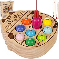Kruzzel 21856 Children's wooden game Fishing - Fishing Game