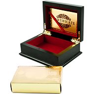 KIK Plastic cards - gold, in decorative box - Card Game