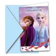 GoDan Invitations Frozen Ice Kingdom 2 - 6 pcs - Party Accessories