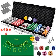 Malatec 23529 Poker set 500 chips HQ - Card Game