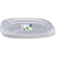 Wimex Aluminum Tray 55 × 36cm, Oval - 5 pcs - Tray