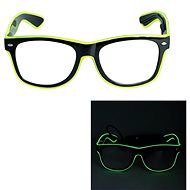 GGV LED goggles, neon - Costume Accessory