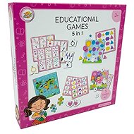 Educational educational games for girls 5in1 - Educational Set