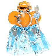 Wiky Carnival Princess Set Blue Skirt with Headband - Costume