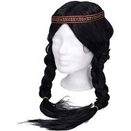 Wiky Black wig with braids - Wig