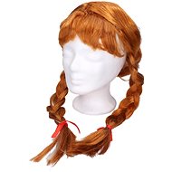 Wiky Red wig with braids - Wig