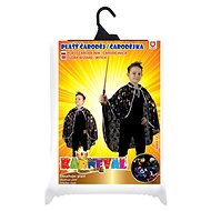 Rappa Children's Witch/Halloween Cloak with Skulls - Costume Accessory