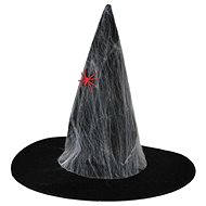Funny Fashion Witch hat with spider web - Costume Accessory