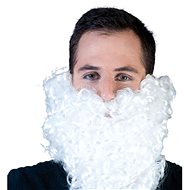 Funny Fashion White Beard - Costume Accessory